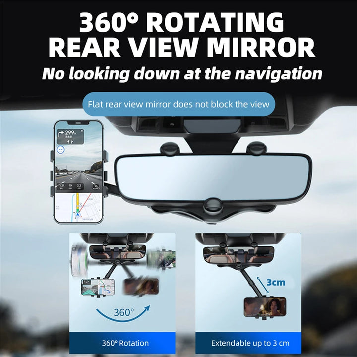 360° Rotatable Smart Phone Car Holder